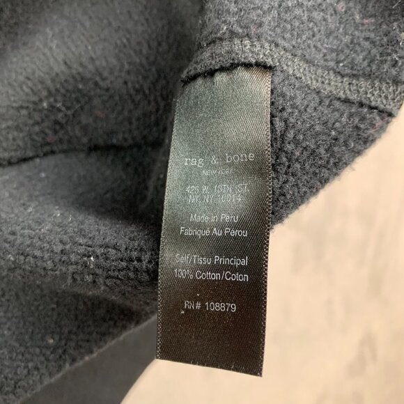 rag & bone Red and Black Hoodie - Picture 8 of 9